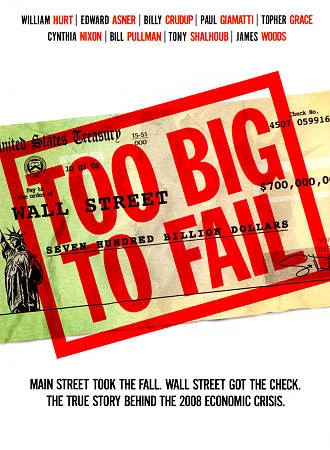 Too Big to Fail (DVD, 2012)
