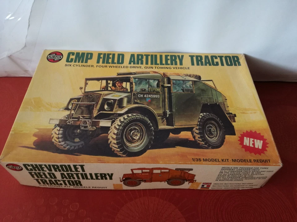 AIRFIX 08368 CMP FIELD ARTILLERY TRACTOR (trattore britannico WWII) KIT 1/35 - Immagine 1 di 4