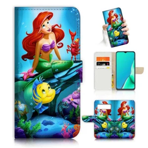 ( For Google Pixel 7 Pro ) Wallet Flip Case Cover AJ24583 Mermaid - Picture 1 of 7