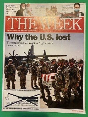 The Week Political Magazine September 10 17, 2021 Why The US Lost In Afghanistan - Image 1 of 2