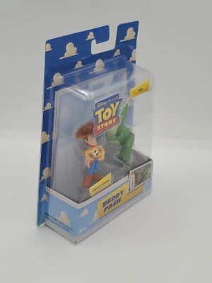 Toy Story Buddy Pack Woody Rex paquete de 2 mini figuras 2008 2"" Disney Pixar Mattel Foto 1 de 4