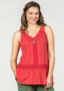 NEW Womens Matilda Jane Camp MJC FOND MEMORIES TANK TOP Size L Large - Picture 1 of 5