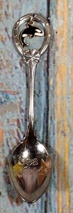 Sea World Souvenir Spoon - Killer Whaler - Picture 1 of 7