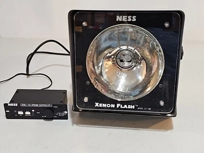 Ness Zenon Flash GT-88 DJ Strobe Light & Ness GT-90-1 Channel Strobe Controller  - Image 1 of 4