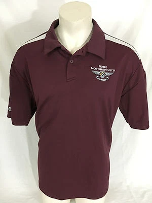 R2B2 Motorsports Burgundy Polo Collared Shirt Holloway Men's XL - Image 1 of 4
