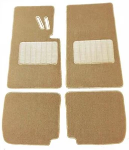 Loop floormats Set For BMW 1502 - 1602 - 1802 - 2002 - ti - tii beige - Picture 1 of 1