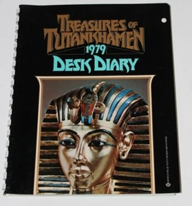 Treasures Of Tutankhamen: 1979 Desk Diary NEW - Picture 1 of 3