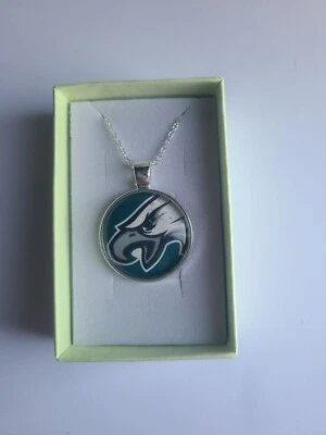 Philadelphia Eagles NFL Fútbol Collar Hecho a Mano Pato Cinta adhesiva Foto 1 de 4