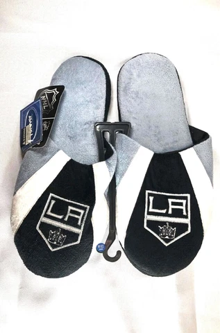 Los Angeles Kings Slippers NHL Hockey Sports New Size XLarge 13-14 XL Cover