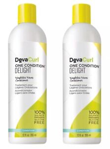 DevaCurl One Condition Delight Conditioner 12 oz (2 Pack) 