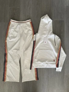 Wilson Tennis Matching Set Sweatpants And Hoodie Size M NWT - Picture 1 of 13