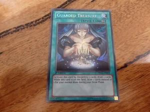 Yugioh Guarded Treasure DRLG-EN013 Secret Rare 1st Edition - Picture 1 of 2