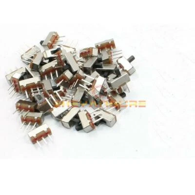 20 PC SS12D00G3 2 Position SPDT 1P2T 3 Pin PCB Panel Mini Vertical Slide Switch - Image 1 of 4