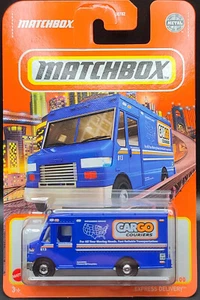 MATCHBOX MBX Express Delivery Couriers CARGO Box Van Truck  diecast 2022 - Picture 1 of 1