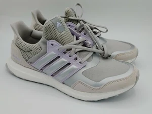 Adidas UltraBoost DNA S&L Womens FW8390 Grey Purple Tint Boost Shoes W 10 M 8.5 - Picture 1 of 10