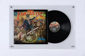 12 Inch Modern Overlap Acrylic Vinyl Album Cover & Record Display Frame. - Picture 1 of 6
