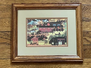 Charles Wysocki "Amish Valley" Autumn/Fall Art Print - Picture 1 of 8