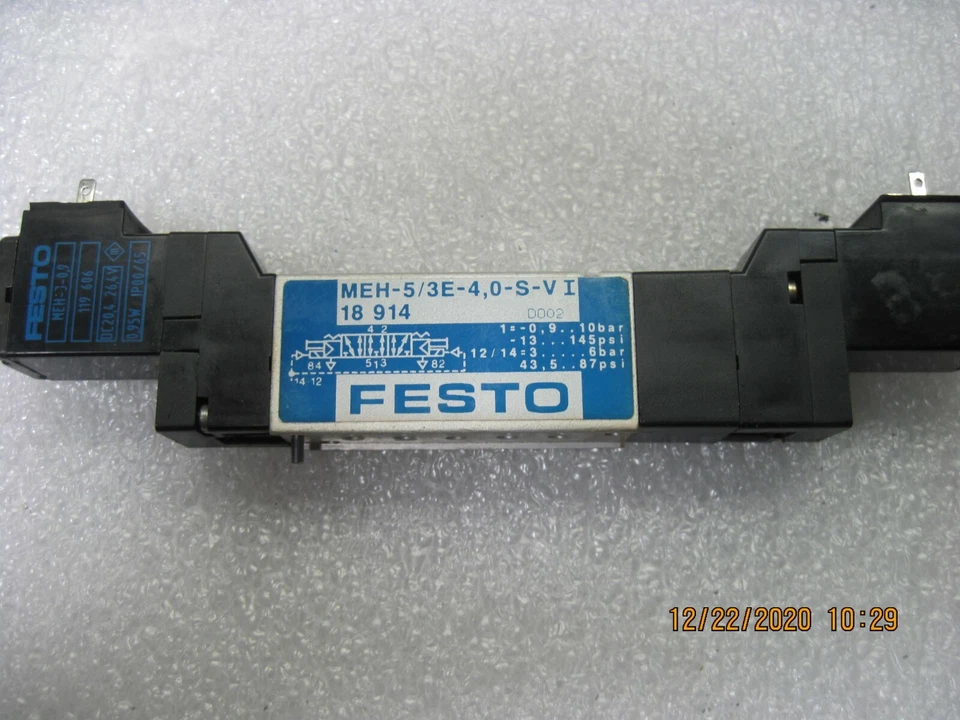 MEH-5/3E-4,0-S-VI  FESTO - Image 1 of 1