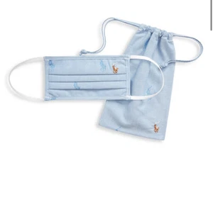 Máscara facial de algodón Polo Ralph Lauren - Clásica - M/L - Auténtica sellada de fábrica - Imagen 1 de 2
