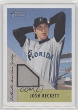 2002 Bowman Heritage Relics Josh Beckett #BH-JB
