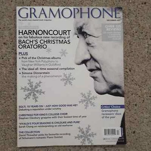 Gramophone Classical Music Nikolaus Harnoncourt Bach Christmas Solti CD Reviews - Imagen 1 de 3