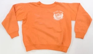 Rare VTG Grand Teton National Park Crewneck Sweatshirt 80s 90s Outdoors Orange - Picture 1 of 12