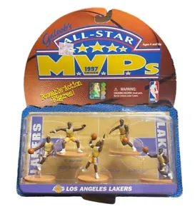 Los Angeles Lakers Figure set w/ Kobe Bryant 1997 NEW NIP Galoob All Star MVPS - Picture 1 of 2
