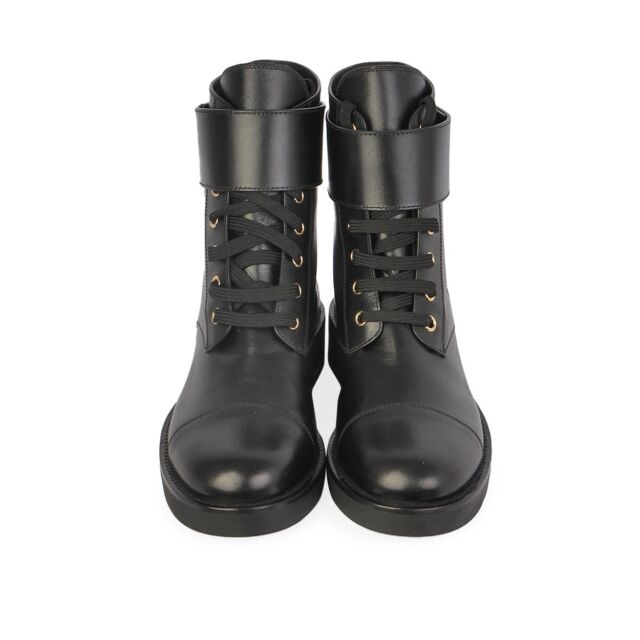 Bota Louis Vuitton Mujer Wonderland Negro / ORO UE 36 / Reino