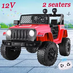 24V/12V Large Ride On Truck Kids Electric Car w/ Remote Control 2 Seater Gift🌟 - Picture 1 of 61