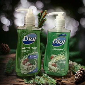 Dial Liquid Hand Soap, Winter Frost 7.5 Ounces Limited Edition Pack of 2 - Picture 1 of 3