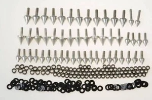 Kit completo de tornillos de carenado tuerca tornillos carrocería aptos para Yamaha YZFR6 1999-2002 - Imagen 1 de 1