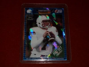 2021 Leaf Pro Set Cristalli Metallo Blu RC 33/35 Shane Buechele - Foto 1 di 1