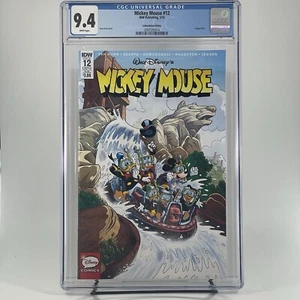 Mickey Mouse #12 CGC 9.4 - Subscription Cover - Walt Disney - IDW 2015 - Picture 1 of 3