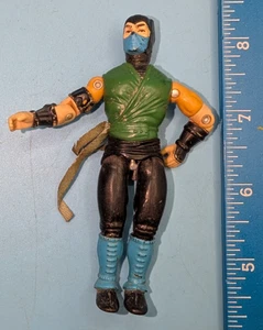 Figura Hasbro Gi Joe Mortal Kombat Sub Zero 1994 de colección entrepierna rota - Imagen 1 de 3