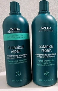 New! Aveda Botanical Repair Strengthening Shampoo & Conditioner Duo Set 33.8oz - Picture 1 of 3