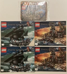 Lego Piratas del Caribe Perla Negra 4184, 4194, 4181 Manuales de instrucciones - Imagen 1 de 2