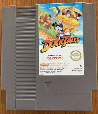 NES ~ Disney's DUCK TALES ~ Nintendo Game 3 Screw NES-UK-AUS Cart Only Pal A - Image 1 of 4