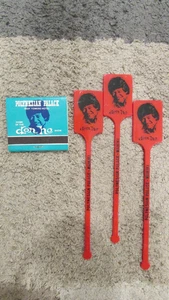 Vtg Lot Polynesian Palace Waikiki Hawaii Don Ho Show Swizzle Stick Stirrer Match - Picture 1 of 3