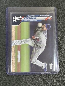 2020 Topps Update #U-140 Clayton Kershaw Royal Blue B3 - Picture 1 of 2