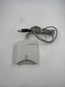ActivCard USB Reader V2.0 P/N ZFG-9800-AD ID Card Reader DOD Military CAC Chip - Picture 1 of 5