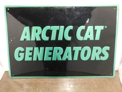 Газ и нефть рекламы ARCTIC CAT GENERATOR снегоход 36 «X 24» металлический знак изящный - Изображение 1 из 4