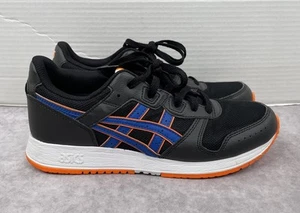 ASICS Kids Lyte Classic GS Youh Kids Size 6.5 Black Blue Knicks Color - Picture 1 of 10