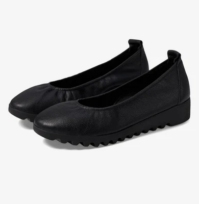 Женские туфли на плоской подошве Aetrex Brianna размер 38 ЕС 7,5-8 черная кожа BW100W - Изображение 1 из 4