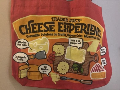 Trader Joe's Cheese Experience Adventures Tote Bag Shopper with Tags - Image 1 of 4