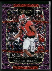 Selecciones del draft Panini Select 2022 #94 George Pickens Purple Lazer Prizm - Imagen 1 de 2