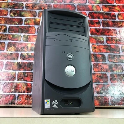 PC Dell Dimension 2400 para juegos retro Celeron 4 2,20 Hz 1,5 GB RAM (Windows XP) Foto 1 de 4