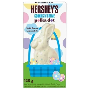 HERSHEY'S COOKIES 'N' CREME DOT Bunny, pack of 2x120g (BEST BEFORE 30.05.25) - Picture 1 of 1