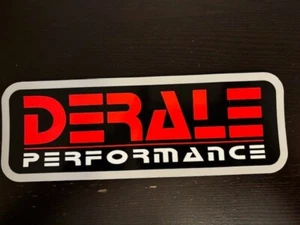 DERALE PERFORMANCE Racing 9X3 Sticker offroad hotrods lsfest drags overland - Picture 1 of 1