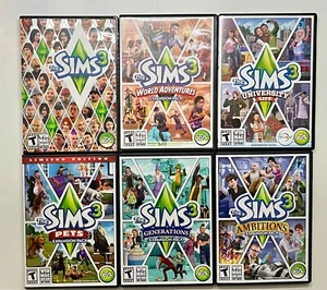 The Sims 3 Games Lot | Win/Mac | CIB | Pick and Choose | Free Shipping - Picture 1 of 45