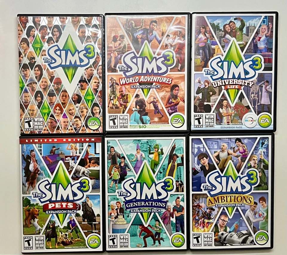 The Sims 3 Games Lot | Win/Mac | CIB | Pick and Choose - Image 1 of 1